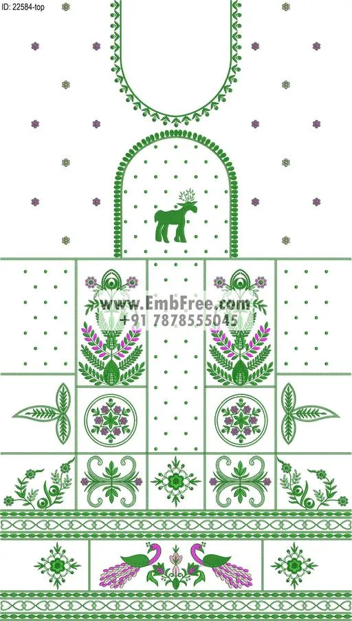 dress single head embroidery design-ID:22584