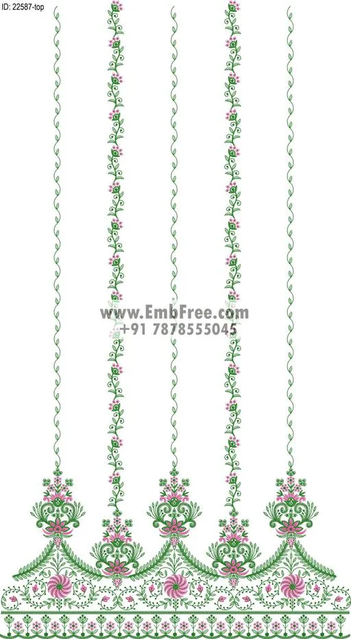 dress single head embroidery design-ID:22587