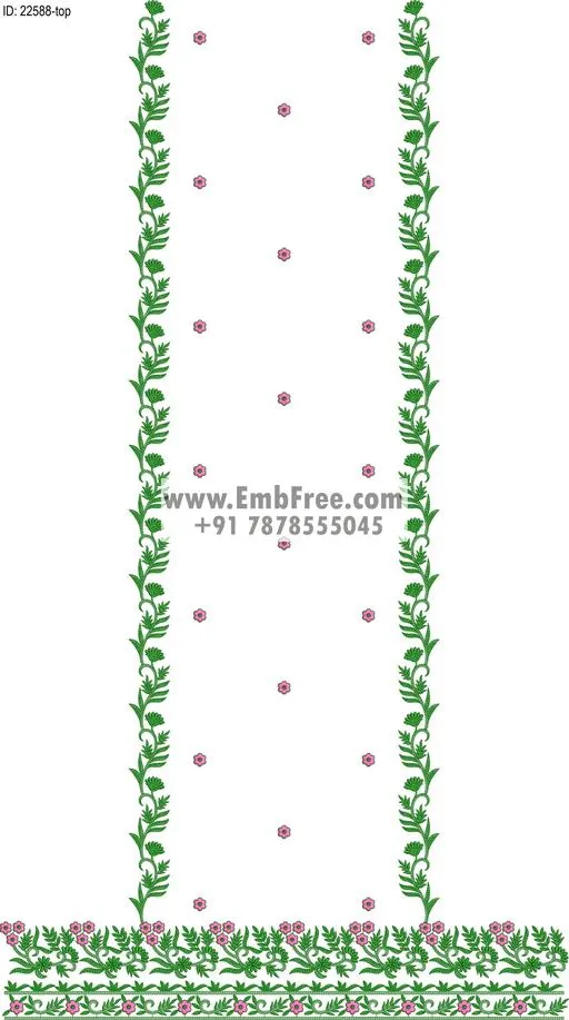 dress single head embroidery design-ID:22588