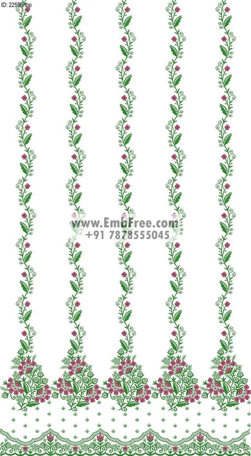 dress single head embroidery design-ID:22590