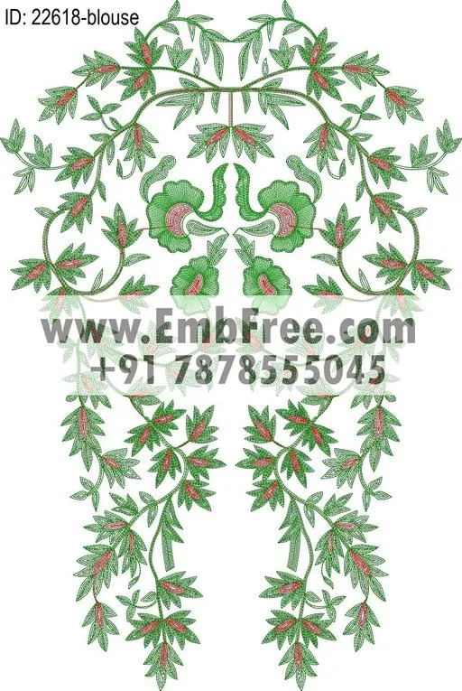 blouse embroidery design-ID:22618