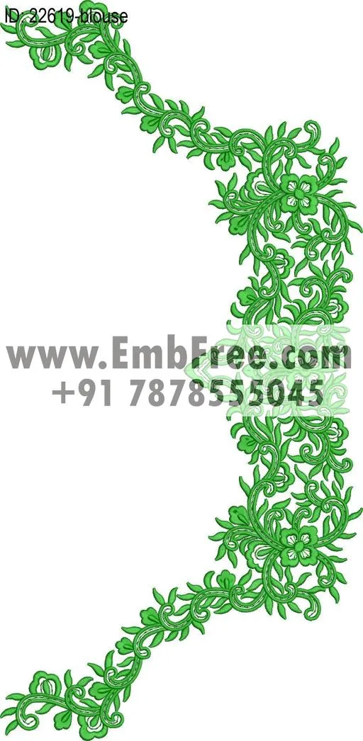 blouse embroidery design-ID:22619