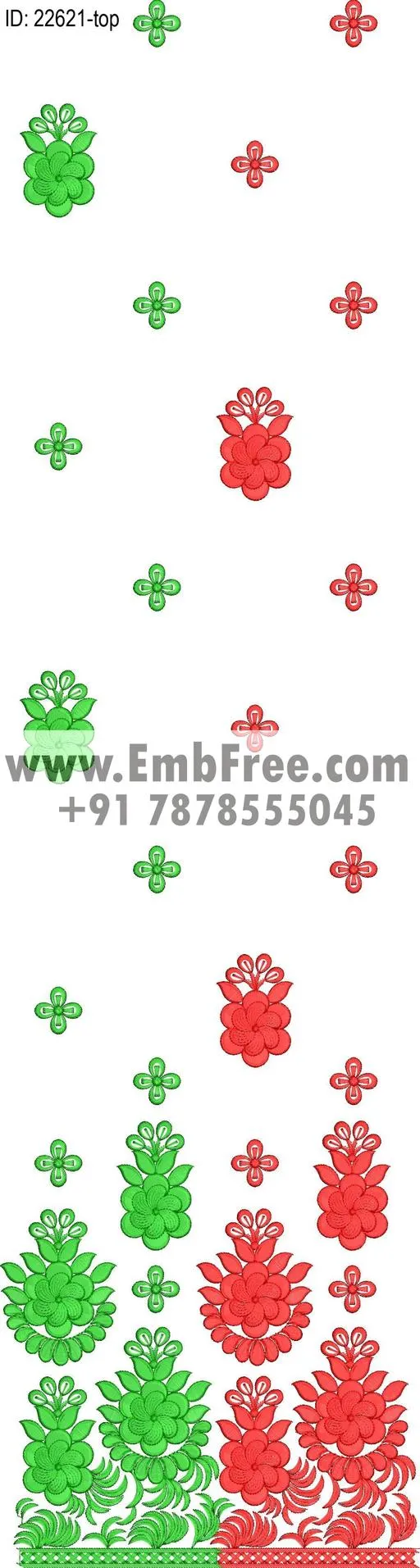 dress single head embroidery design-ID:22621