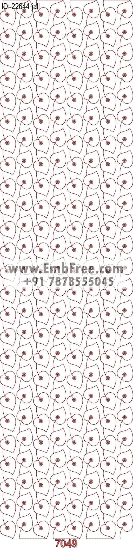 garment embroidery design-ID:22644