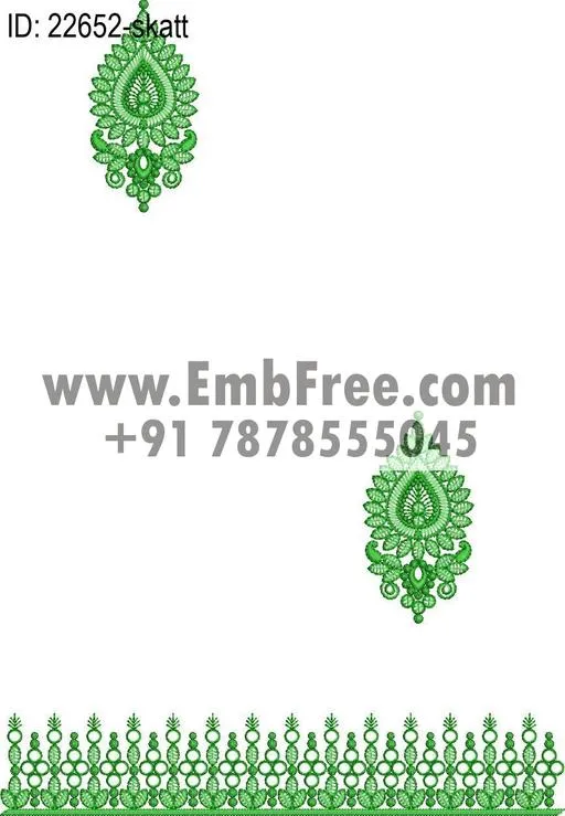 saree cpallu embroidery design thumbnail 2
