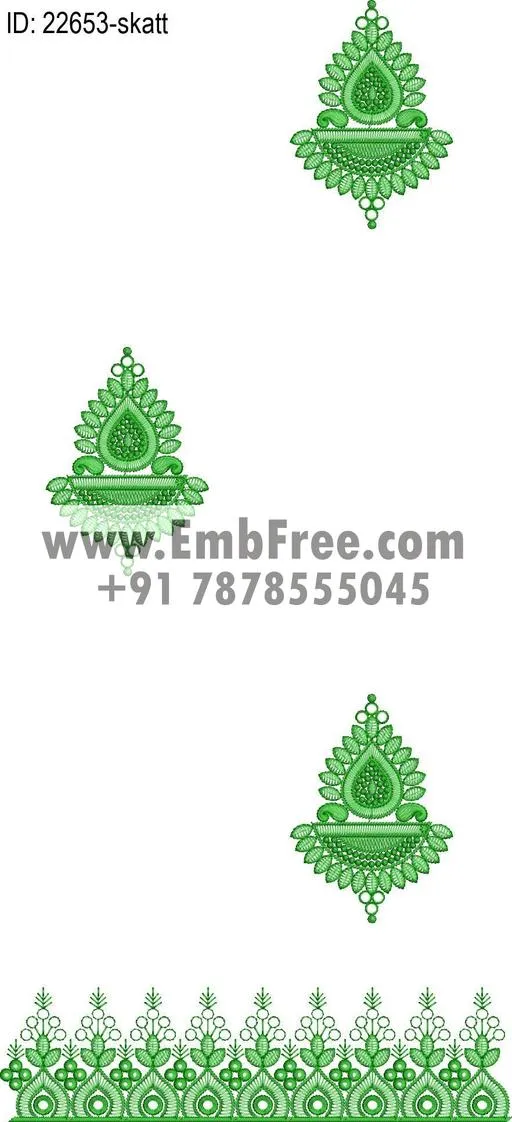 saree cpallu embroidery design thumbnail 3