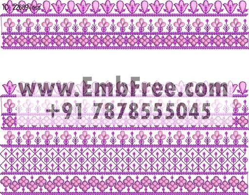 neck embroidery design