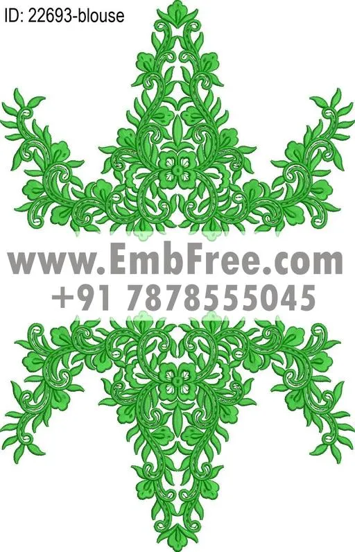 blouse embroidery design-ID:22693