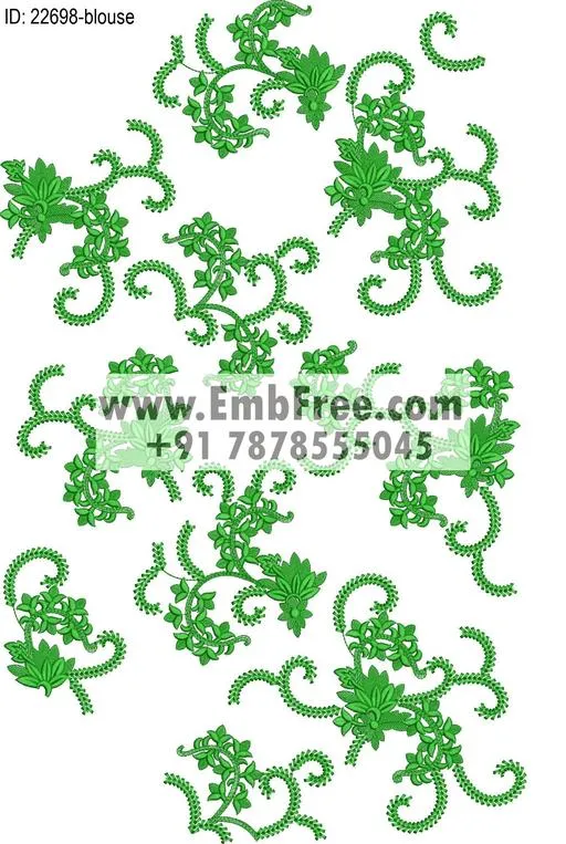 blouse embroidery design-ID:22698