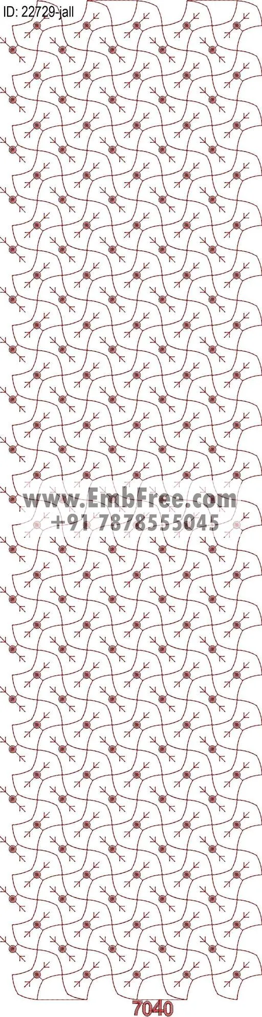 garment embroidery design-ID:22729