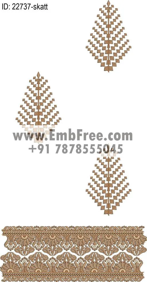 saree cpallu embroidery design thumbnail 3