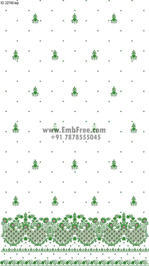 Embroidery Designs for dress id:22745