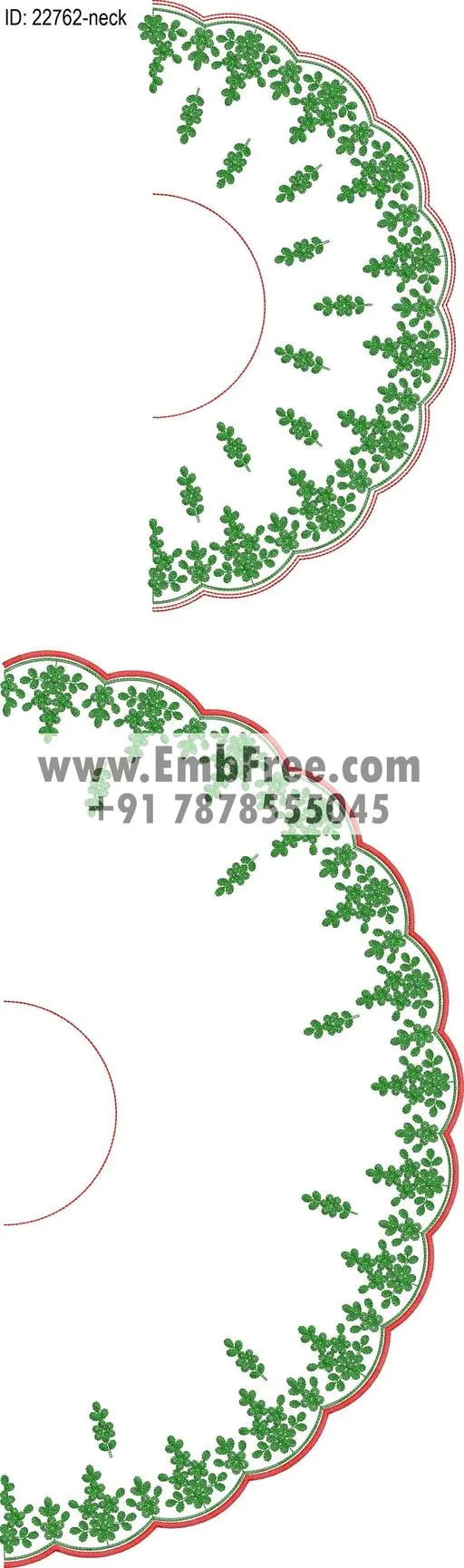 neck embroidery design-ID:22762