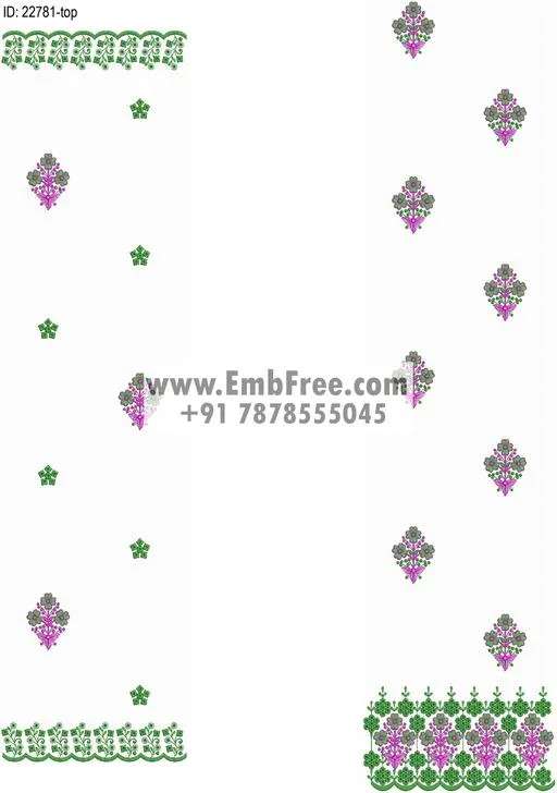 top dupatta embroidery design-ID:22781