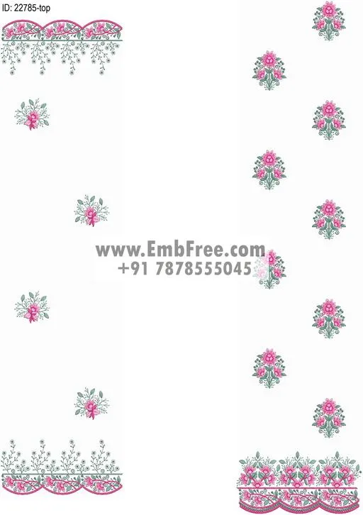 top dupatta embroidery design-ID:22785