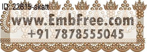 saree cpallu embroidery design thumbnail 3
