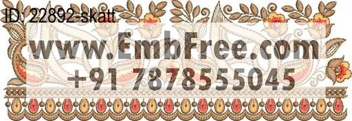 saree cpallu embroidery design thumbnail 3