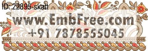 saree cpallu embroidery design thumbnail 3