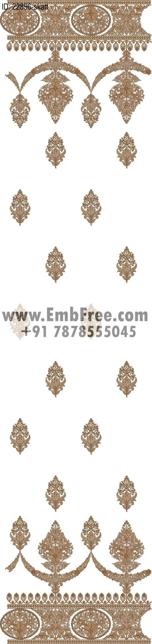 saree cpallu embroidery design thumbnail 3