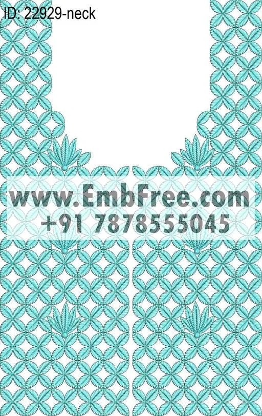 neck embroidery design-ID:22929