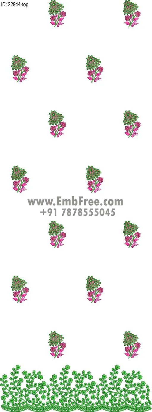 Embroidery Designs for dress id:22944