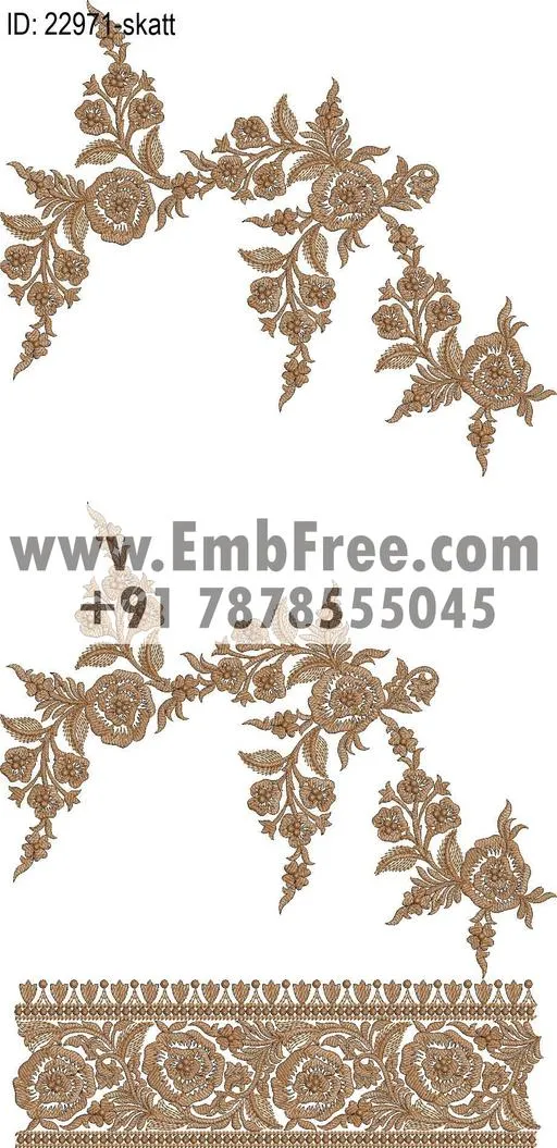 saree cpallu embroidery design thumbnail 3