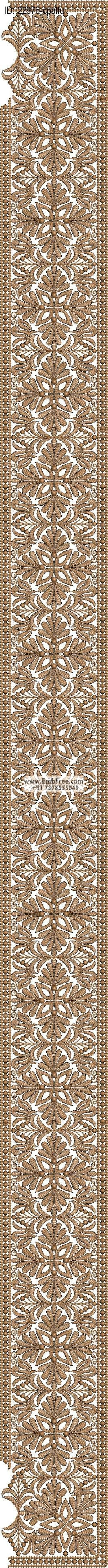 saree cpallu embroidery design