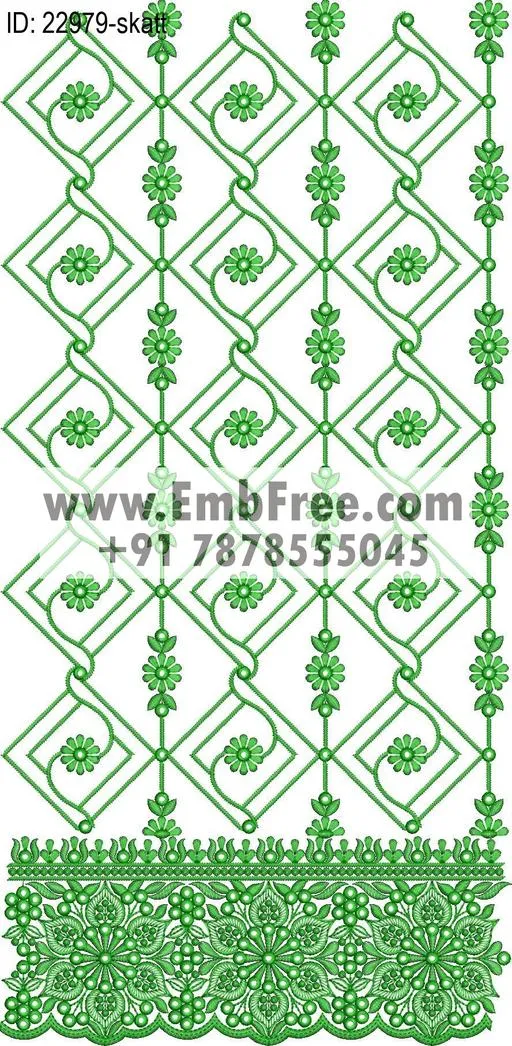saree cpallu embroidery design thumbnail 3