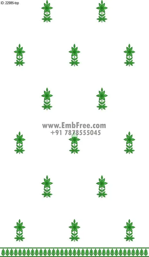 Embroidery Designs for dress id:22985
