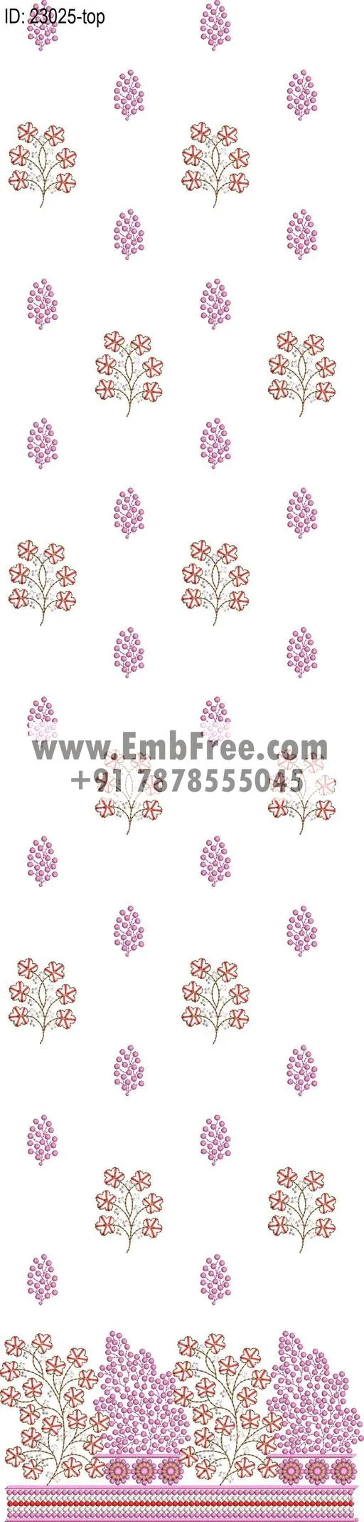 dress single head embroidery design-ID:23025