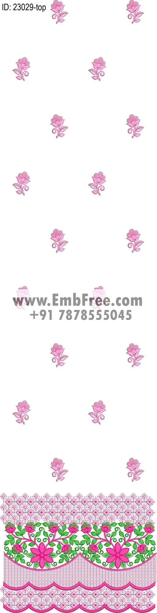 dress single head embroidery design-ID:23029