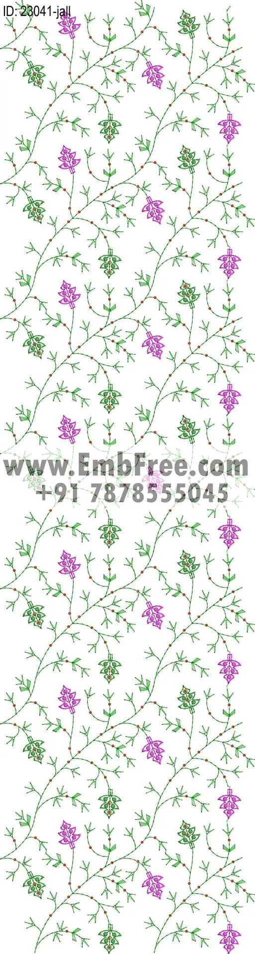 garment embroidery design