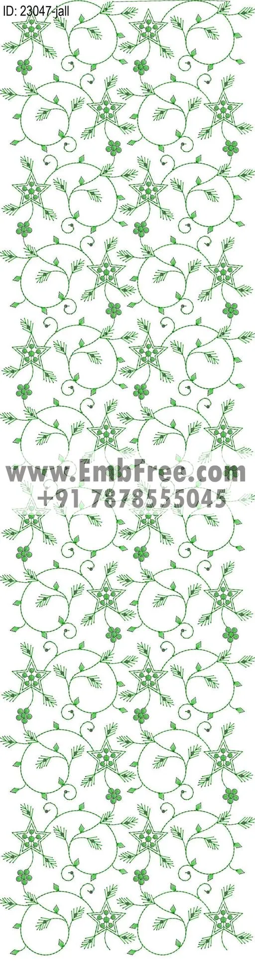 garment embroidery design