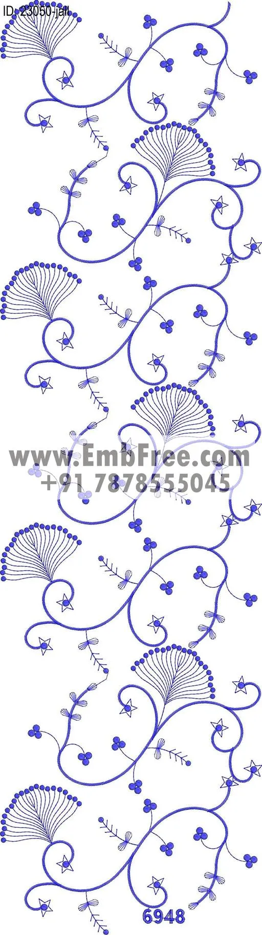 garment embroidery design