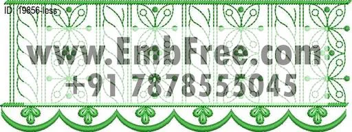 less border embroidery designs-ID:19856
