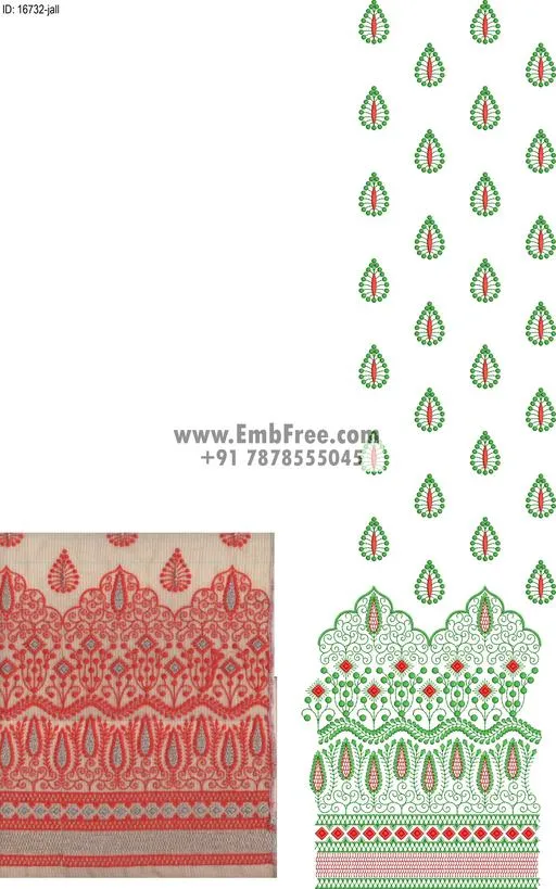 garment embroidery design-ID:16732