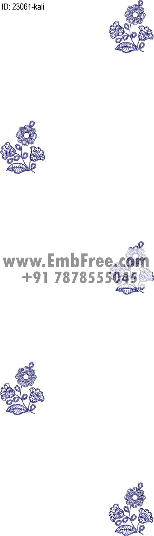 lahenga embroidery design-ID:23061