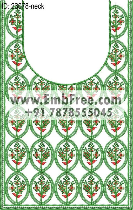Embroidery Designs for dress id:23078