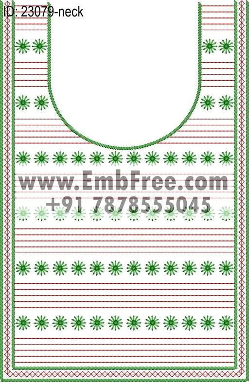 Embroidery Designs for dress id:23079