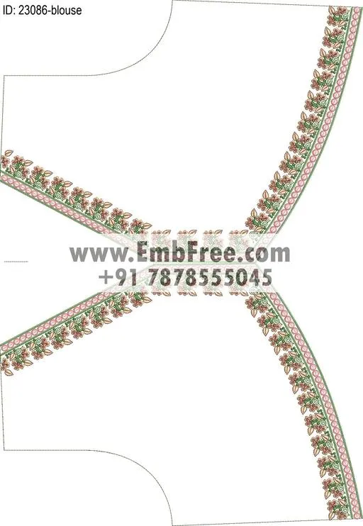 blouse embroidery design