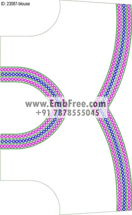 blouse embroidery design