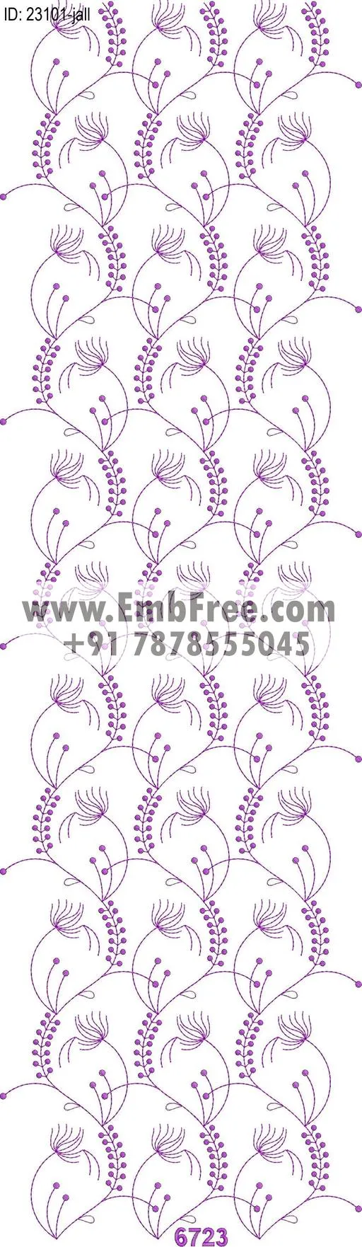 garment embroidery design