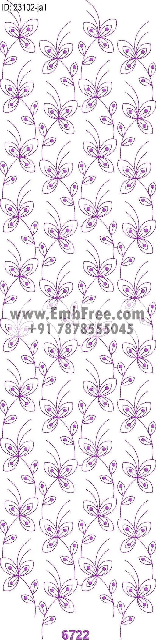 garment embroidery design