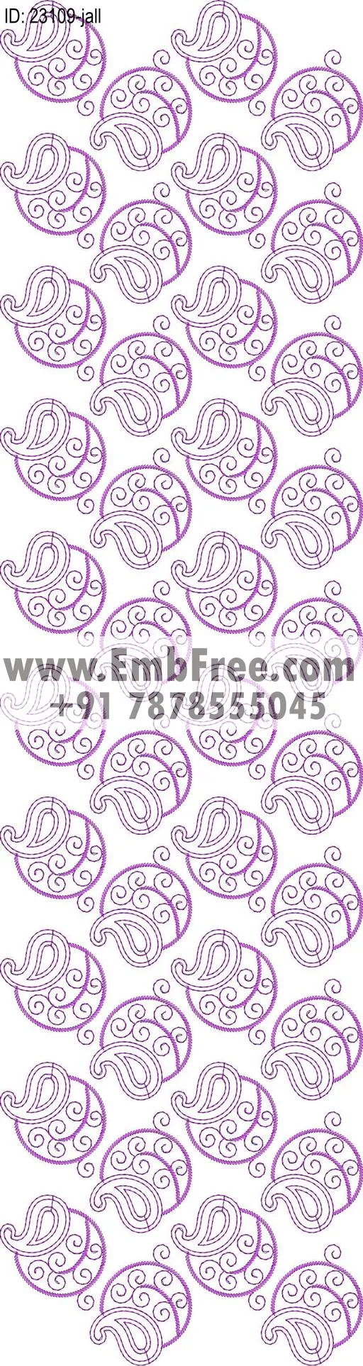 garment embroidery design-ID:23109