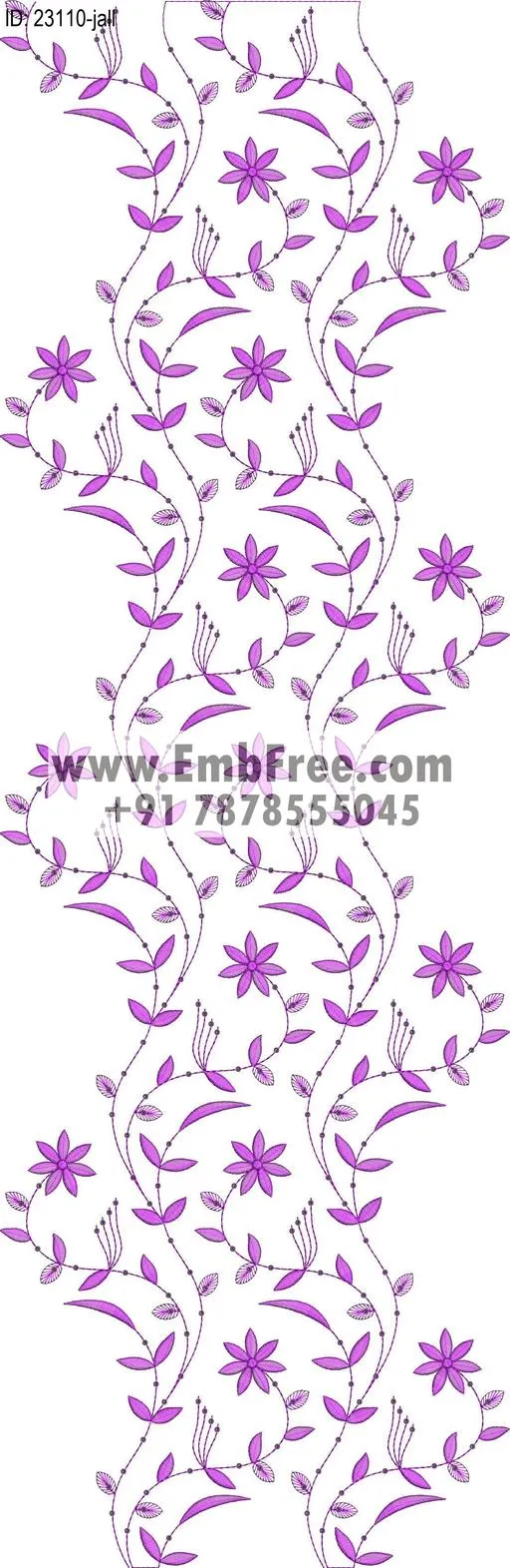 garment embroidery design