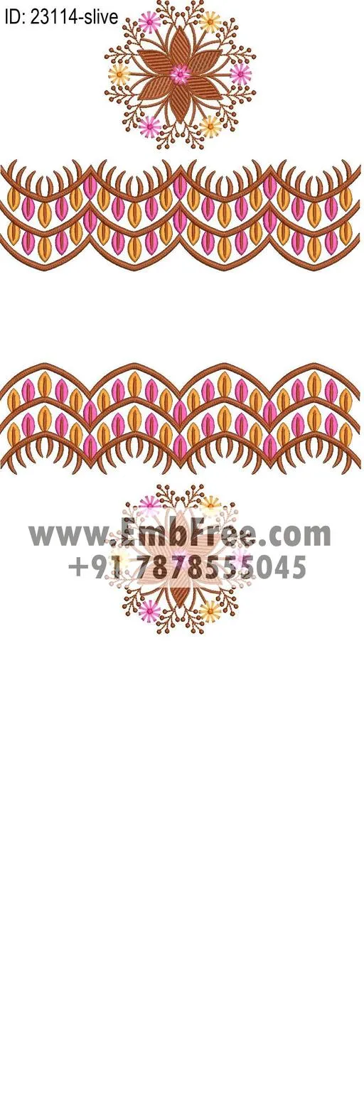 dress single head embroidery design thumbnail 2