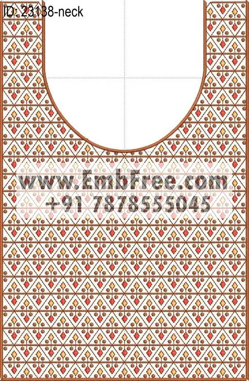 Embroidery Designs for dress id:23138