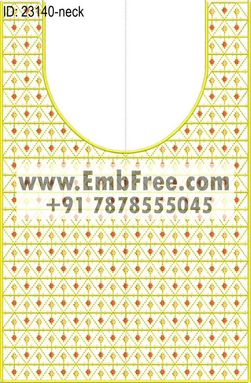 Embroidery Designs for dress id:23140