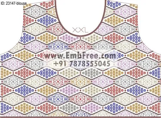 blouse embroidery design