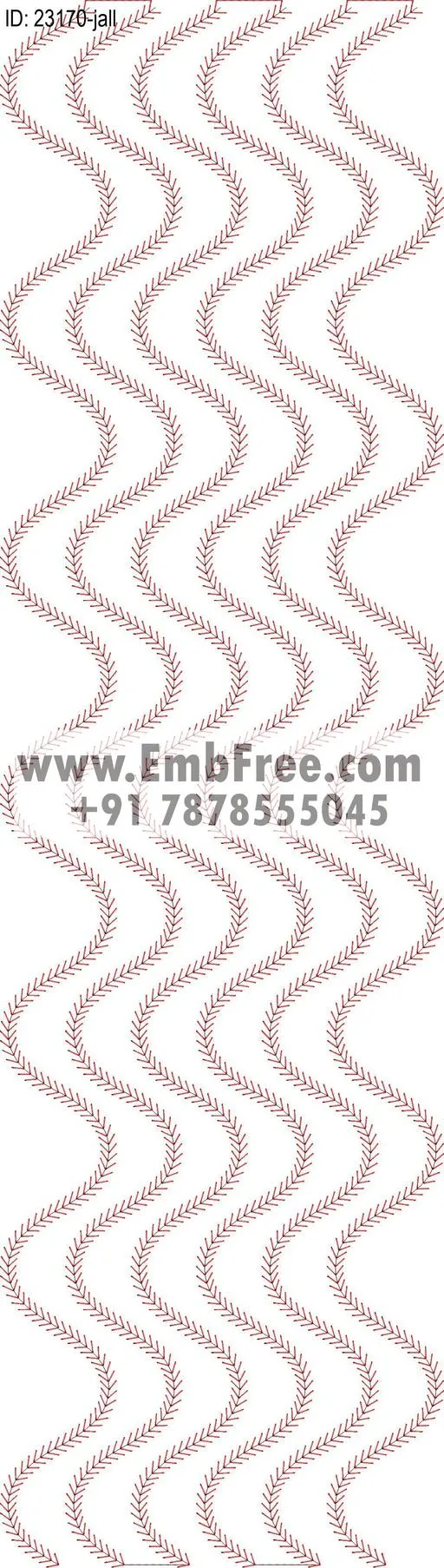 garment embroidery design